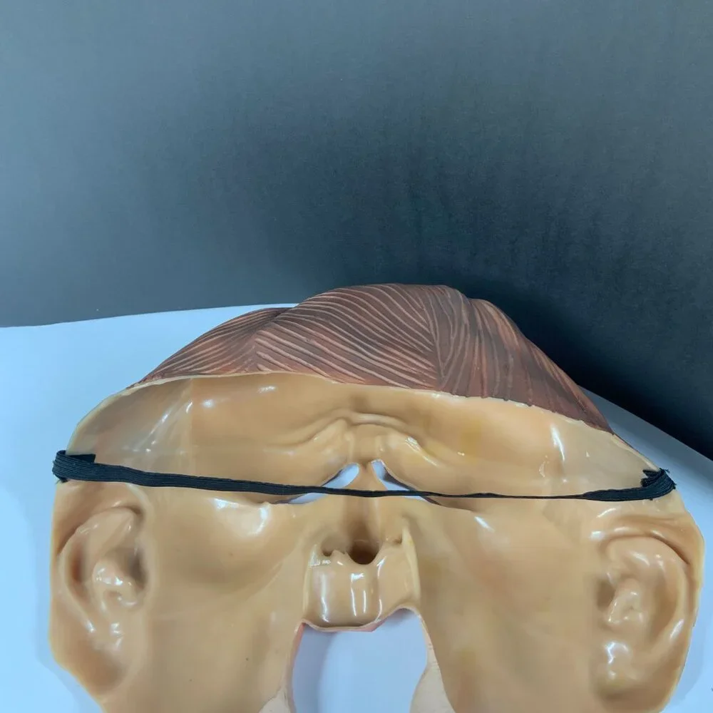 ONLY ONE- 2 Piece George H. W. Bush Halloween President Mask 1991 Masquerade